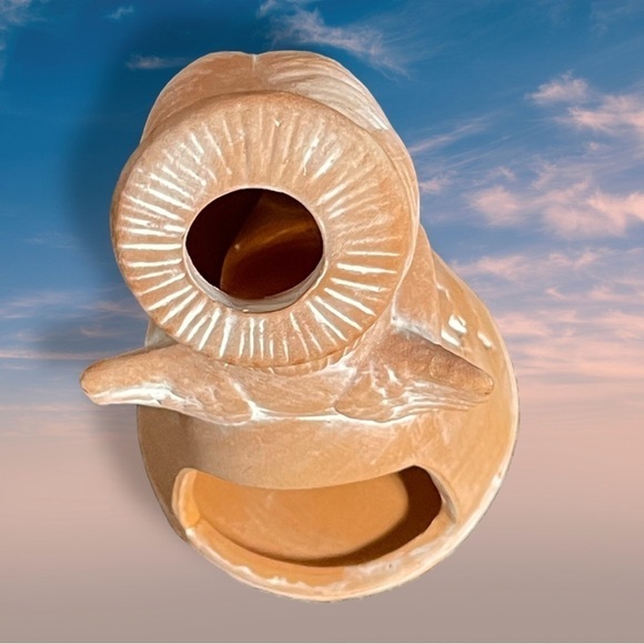 Vintage Terracotta Angel Tealight Holder - Picture 5 of 11